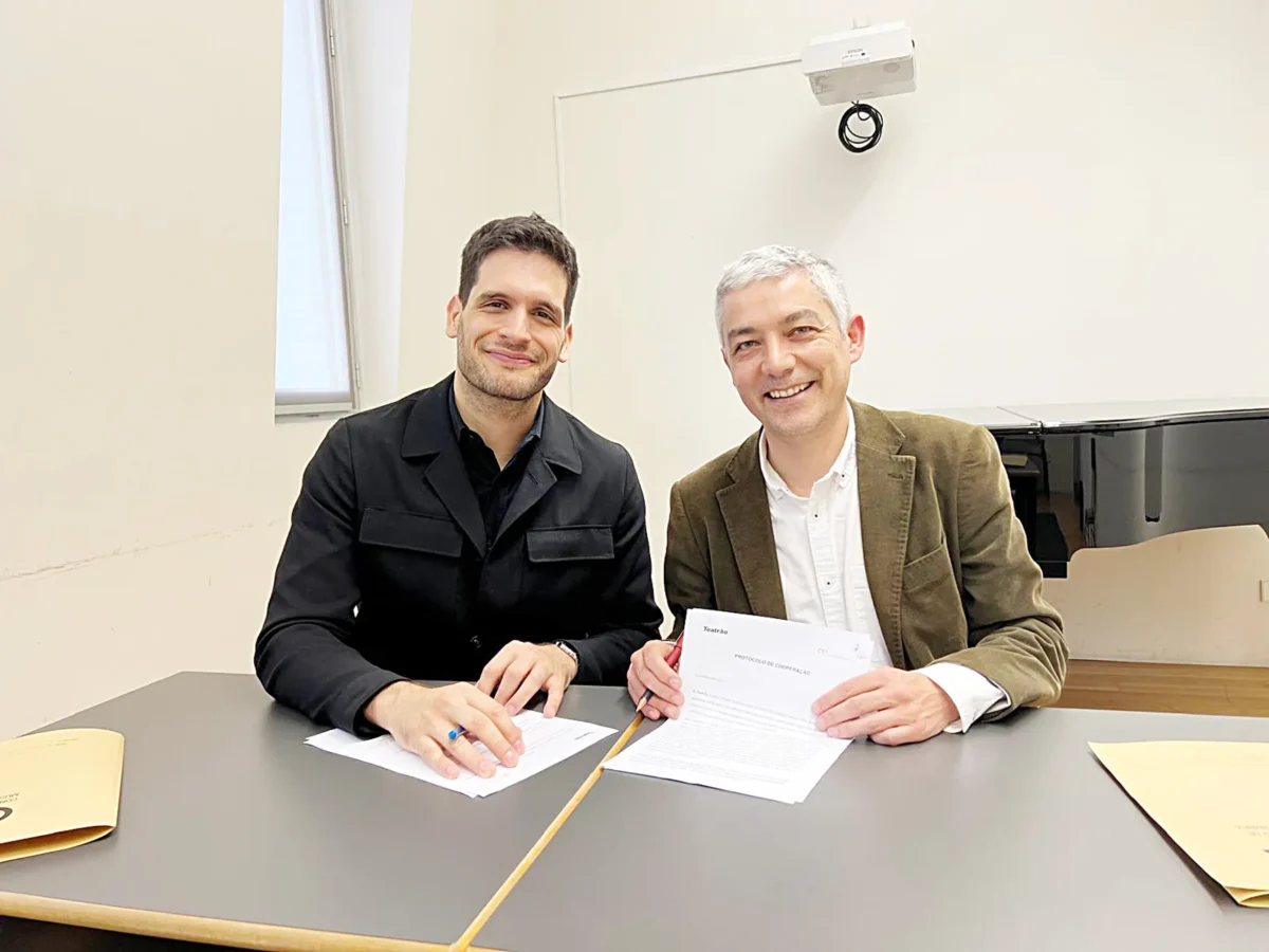 Assinatura De Protocolo Teatrão E Conservatório