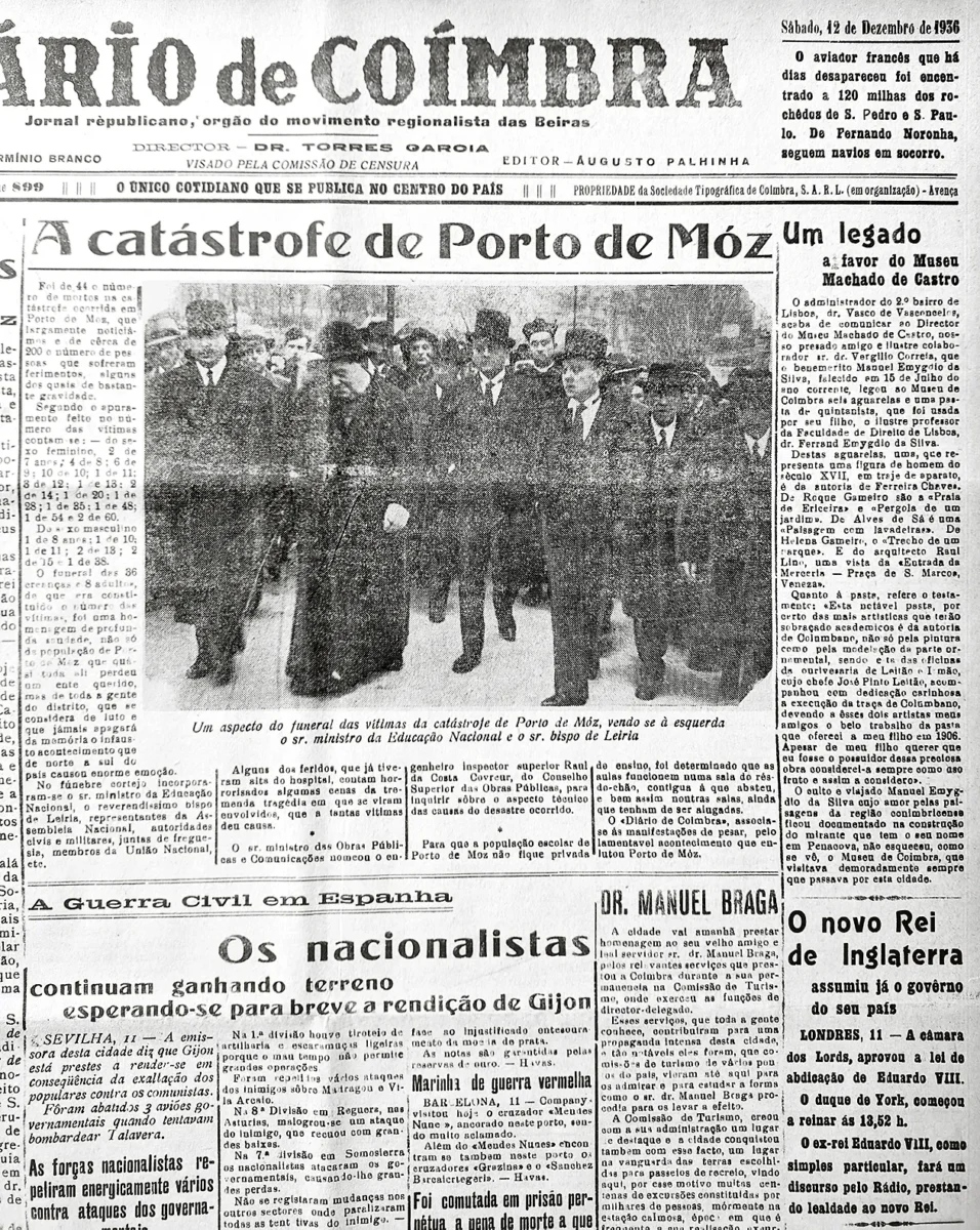 Catástrofe Em Porto De Mós