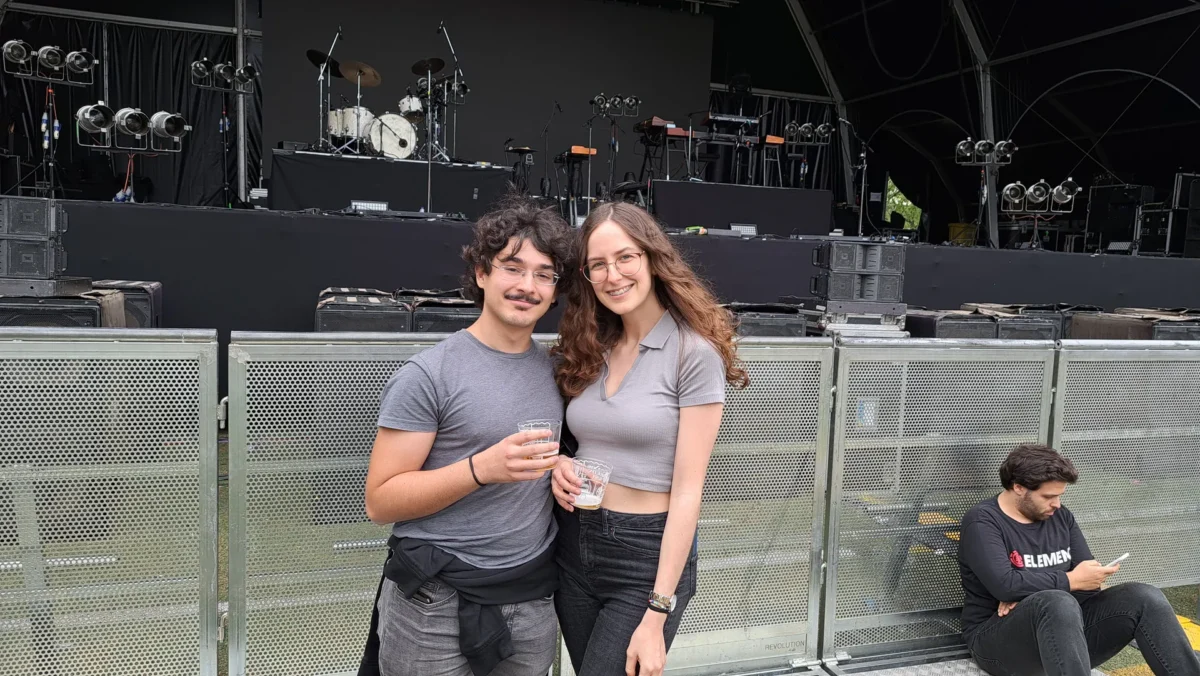 João e Júlia vibraram com ambos os concertos