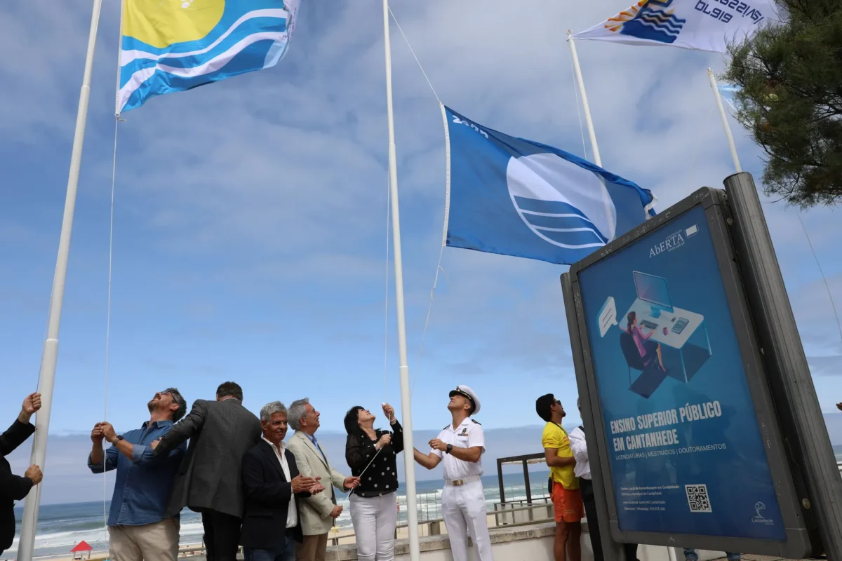 Hastear Bandeira Azul Praia Da Tocha