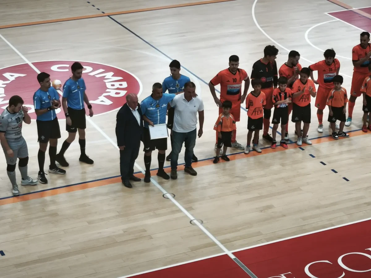 Homenagem Futsal árbitro