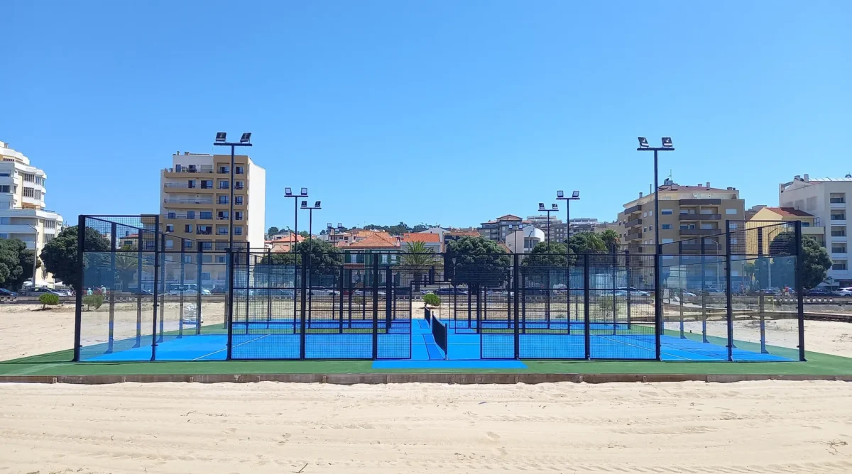 Campos de padel são novidade na cidade e permitem a realização de torneios oficiais