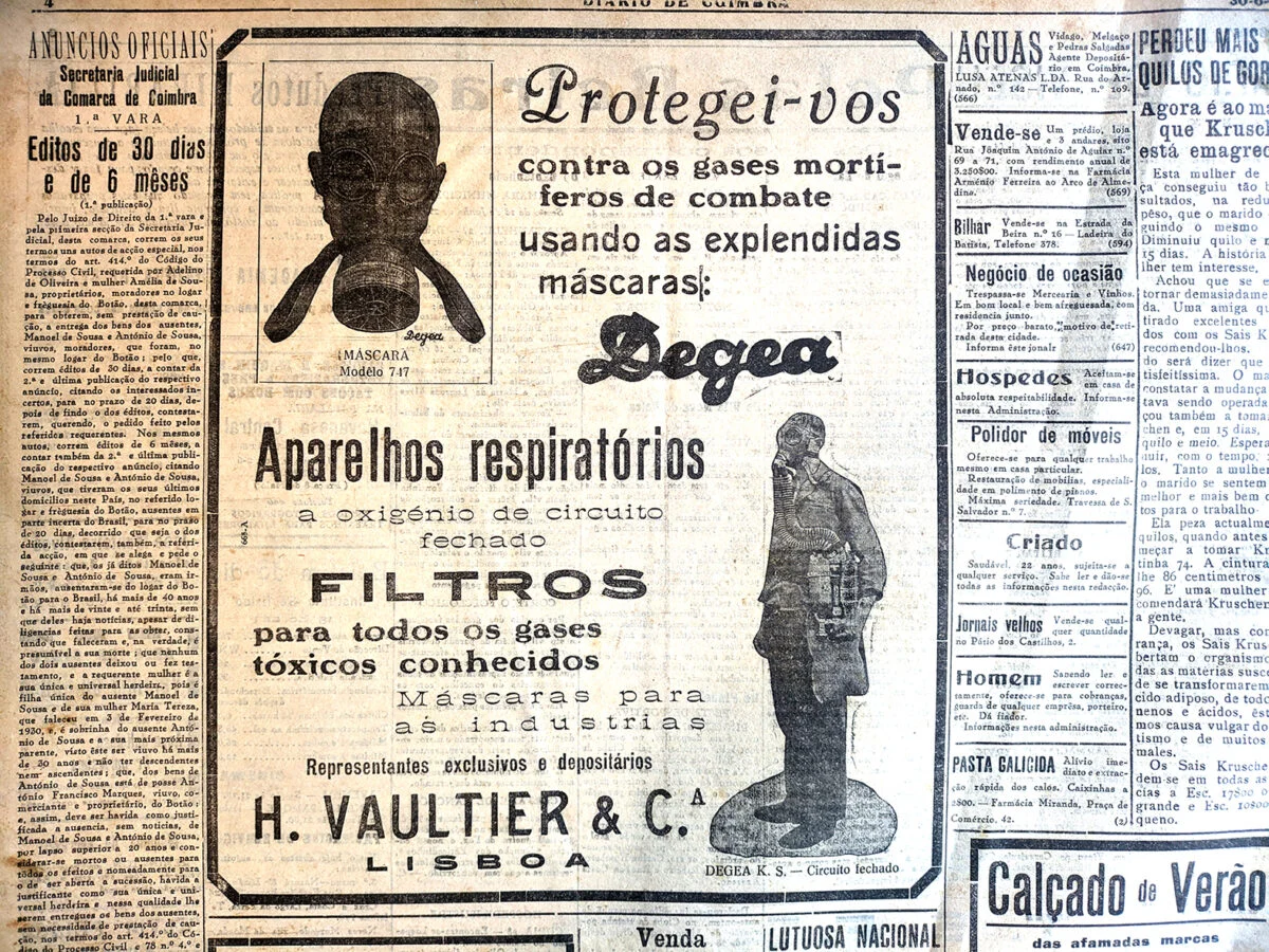 P2 Anuncio Mascaras De Gas 30 Jun 1937 T