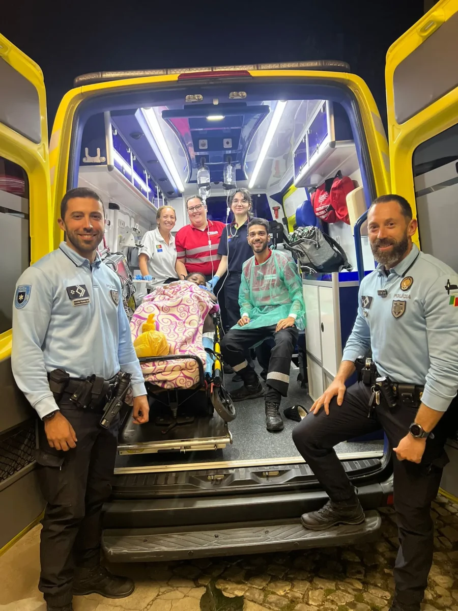 Parto Ambulância Coimbra