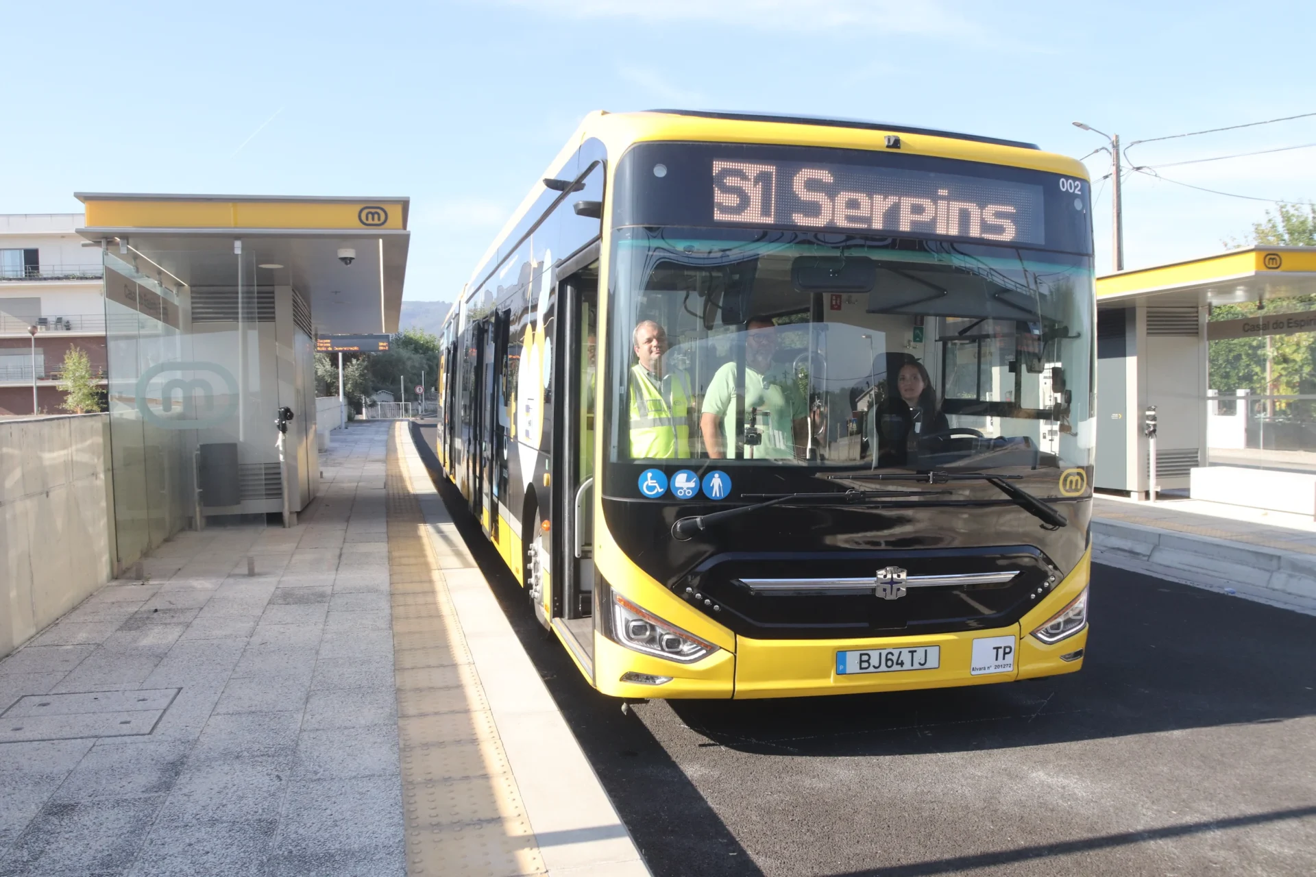 Teste Do Metrobus Entre Lousã E Serpins Fig 10