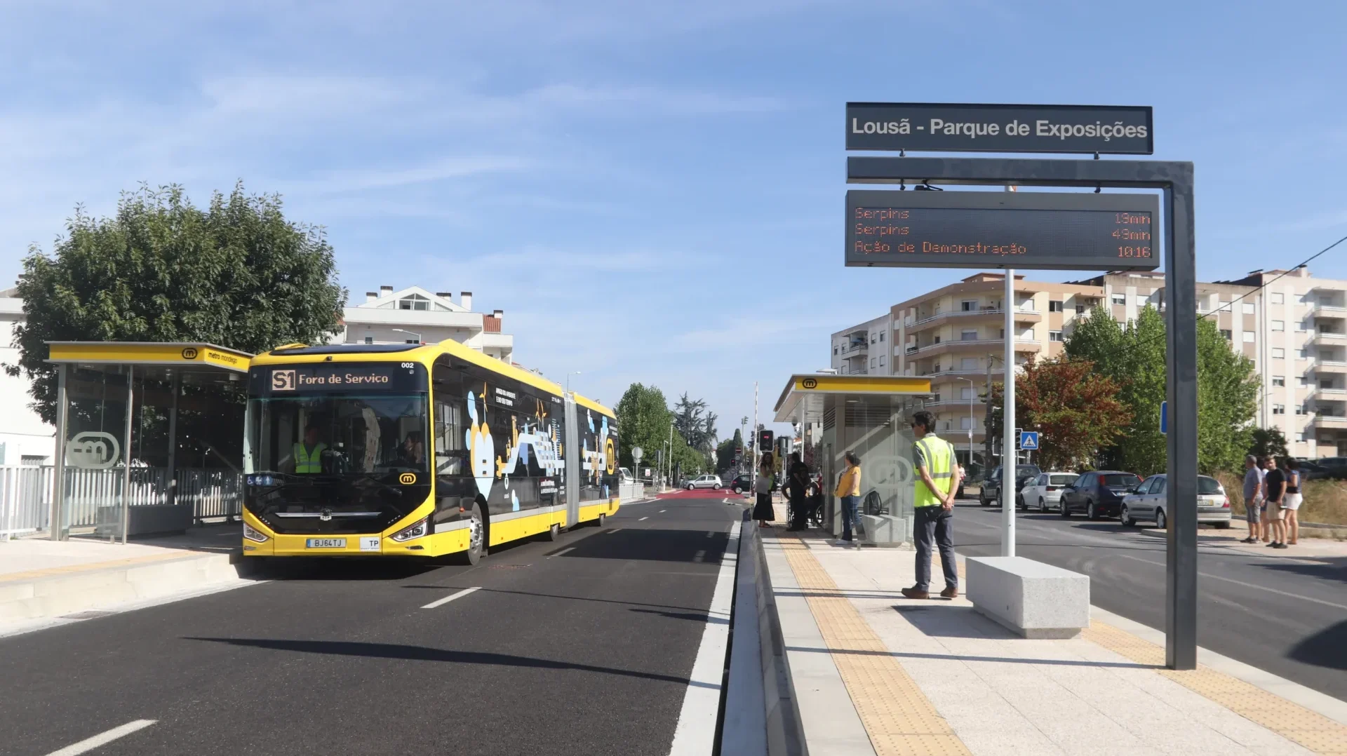 Teste Do Metrobus Entre Lousã E Serpins Fig 34