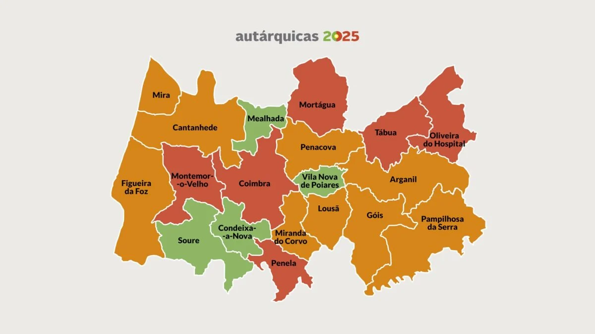 Mapa Autarquicas 2025