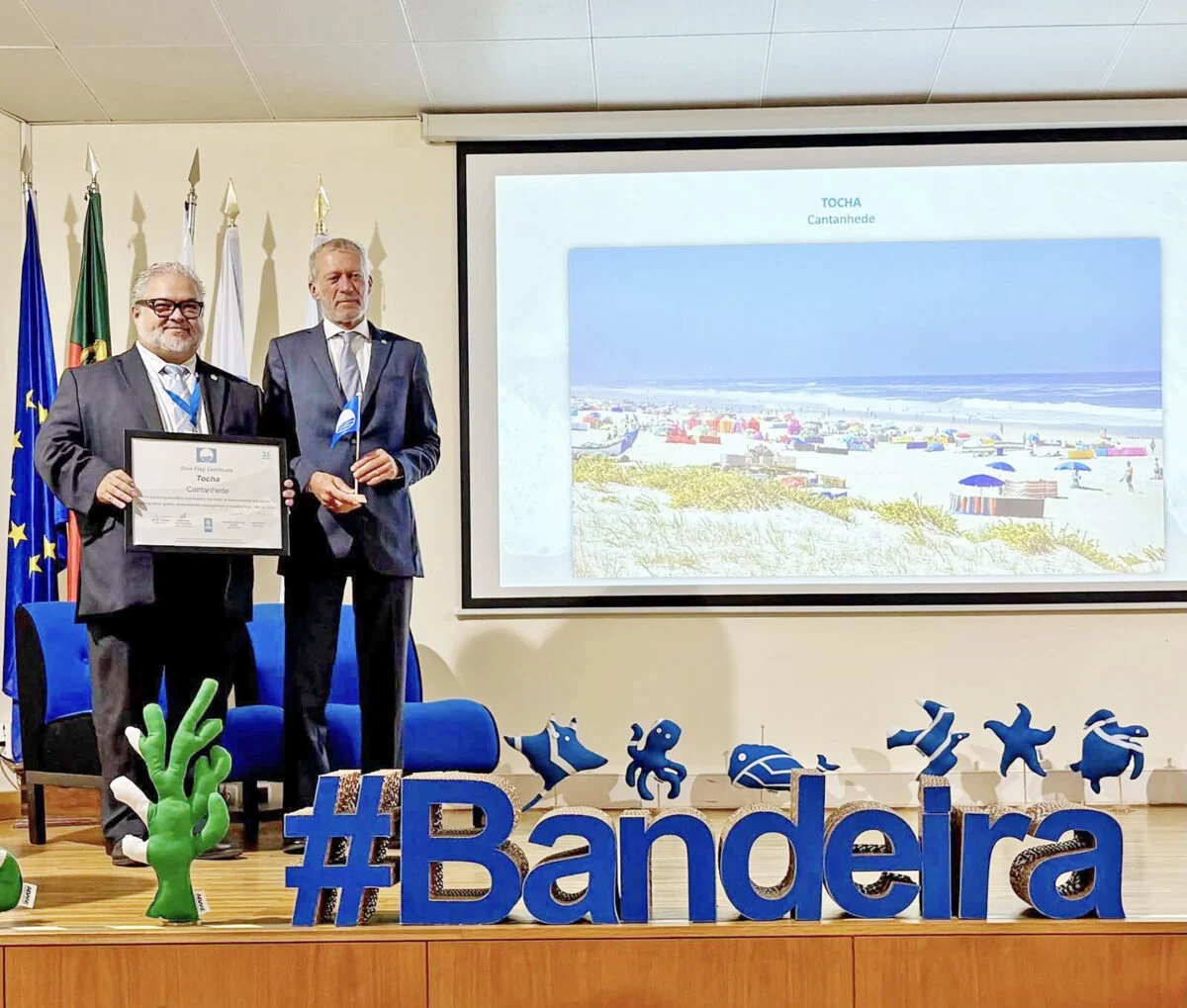 Certificado Bandeira Azul Praia Da Tocha