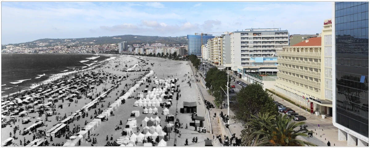 Miguel Figueira Fotomontagem O Mar à Cidade