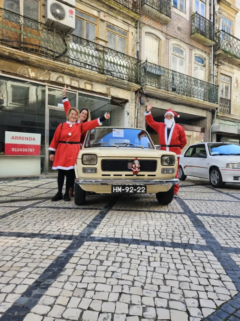 Pai Natal Sobre Rodas Baixa
