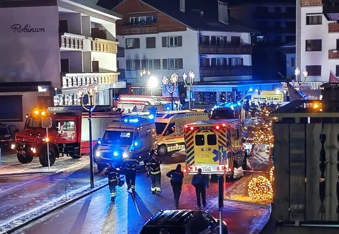 Incendio Na Suíça