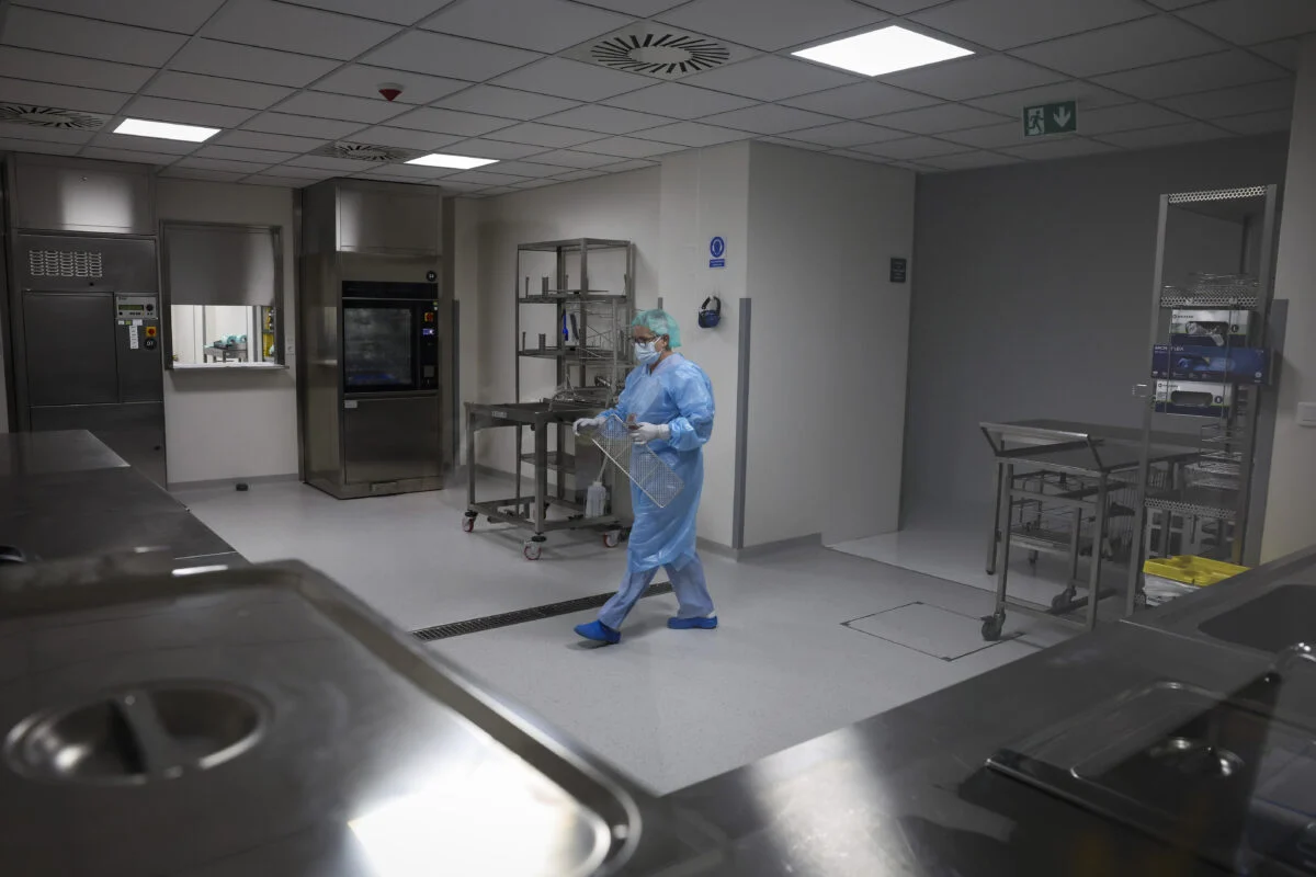 P1 Novo Serviço De Esterilização Do Hospital Distrital Da Figueira Da Foz Foto Paulo Novais Lusa