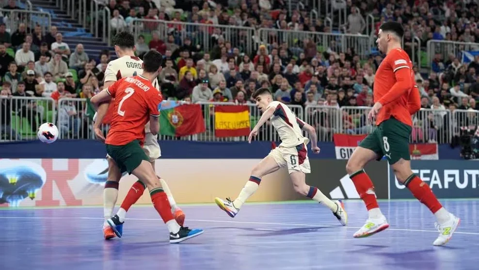 Antonio Perez Espanha Portugal Euro Futsal
