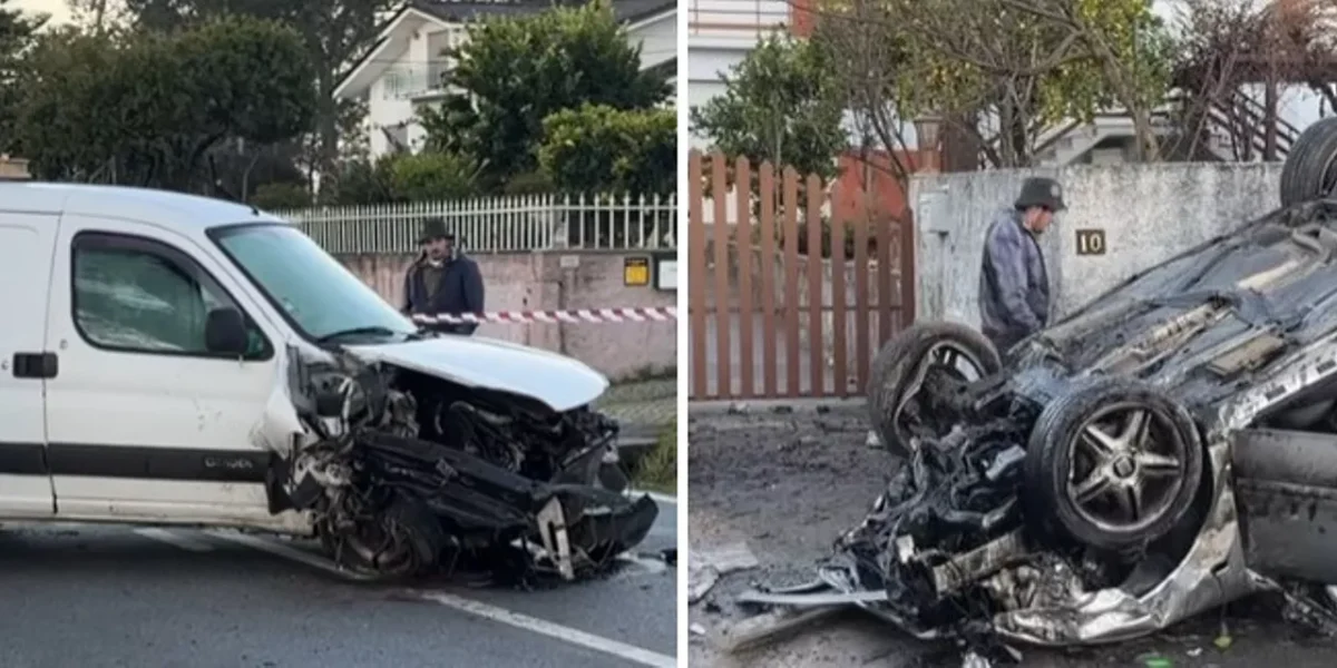 Colisão Frontal Na Reta Da Salinha