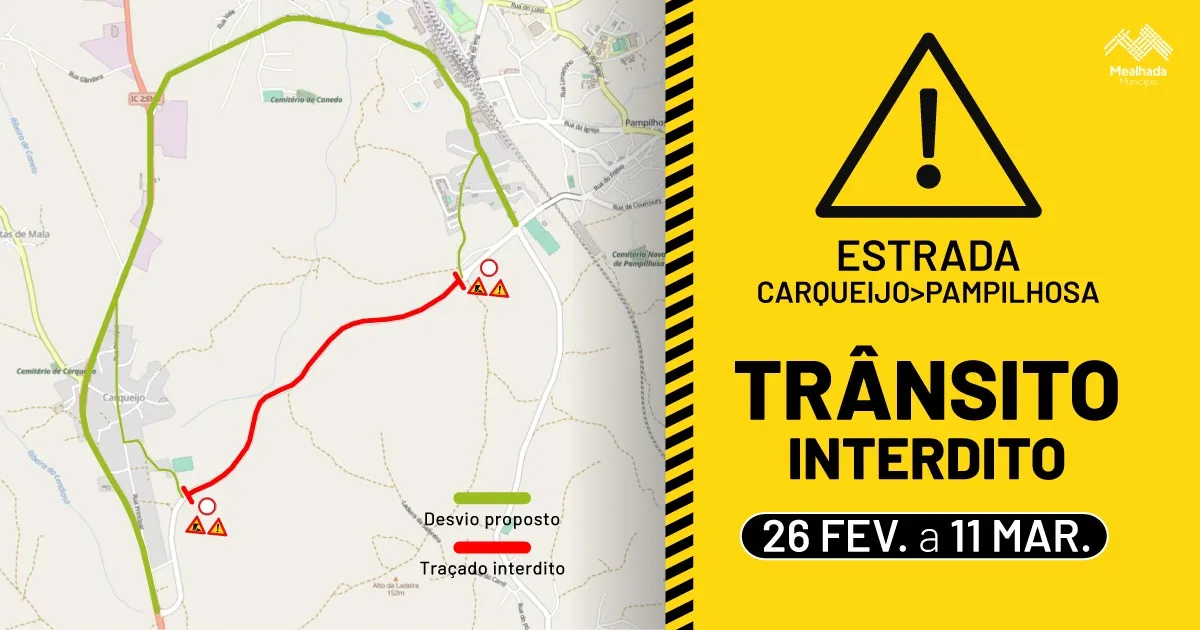 Condicionamentos Trânsito Na Mealhada