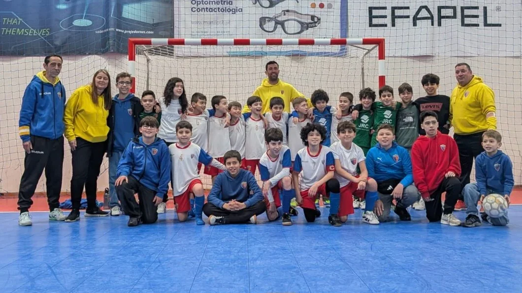 Futsal Foto União Net Benjamins