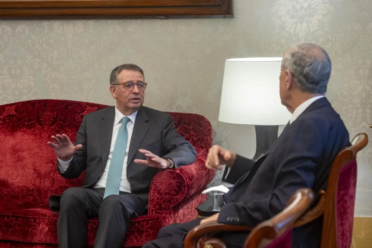 Marcelo Rebelo De Sousa E António José Seguro Em Belem