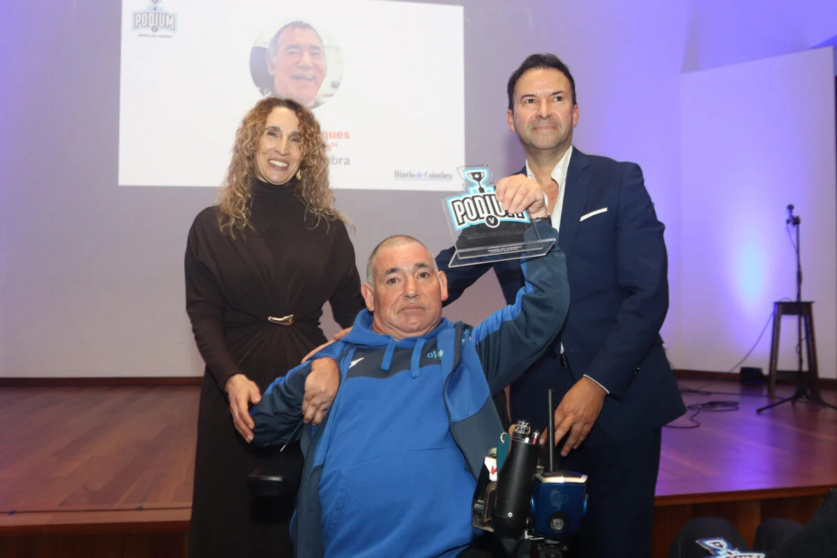 Antonio Marques Boccia Oliveirinha Podium