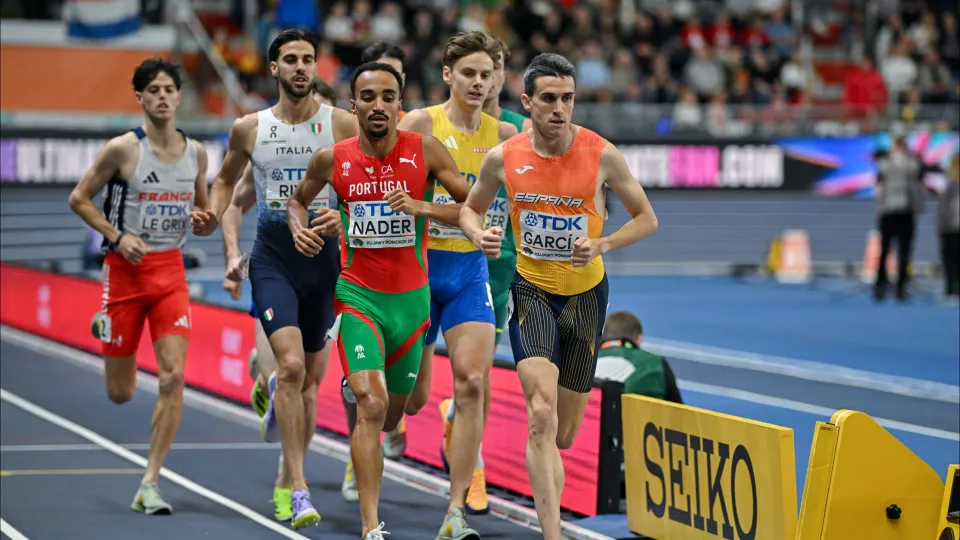 Atleta Isaac Nader Prova
