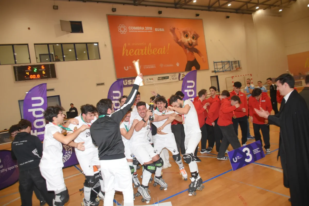 Festejos Hoquei Em Patins Aac Uc 1