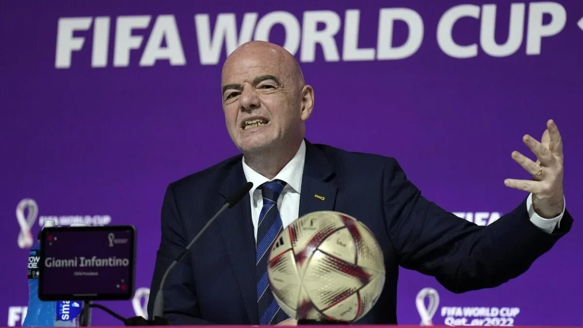 Infantino Fifa Irão Mundial Futebol