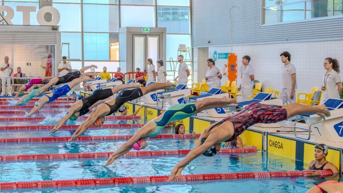 Juvenis Natação Coimbra Recebe Net