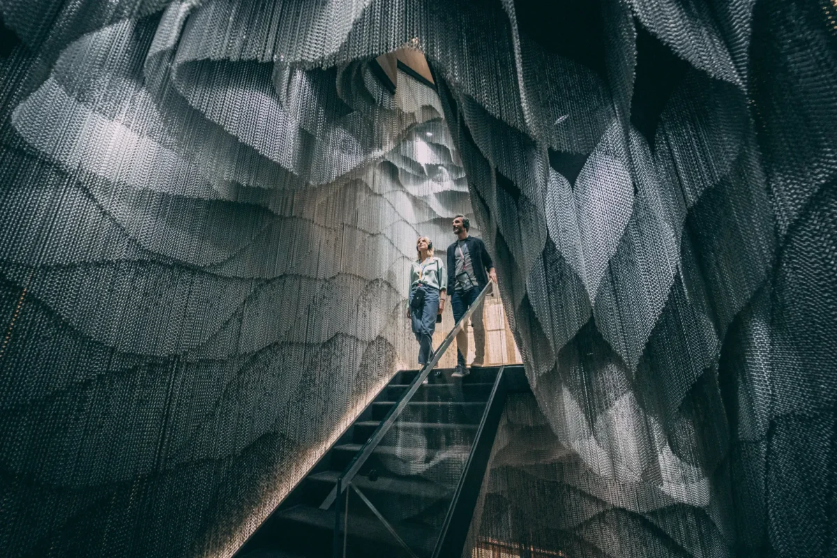 Kengo Kuma Staircase