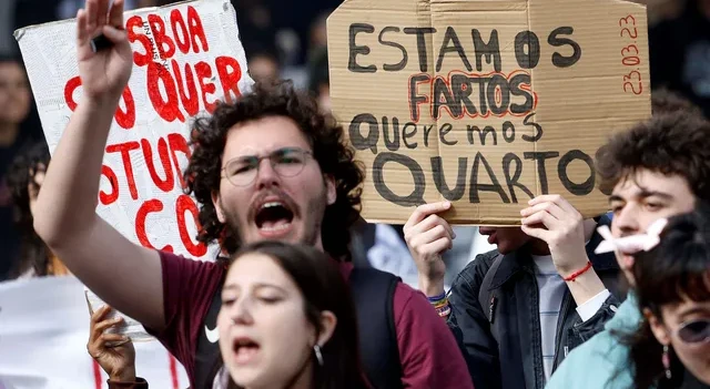 Manifestação Dia Nacional Do Estudantes Lusa