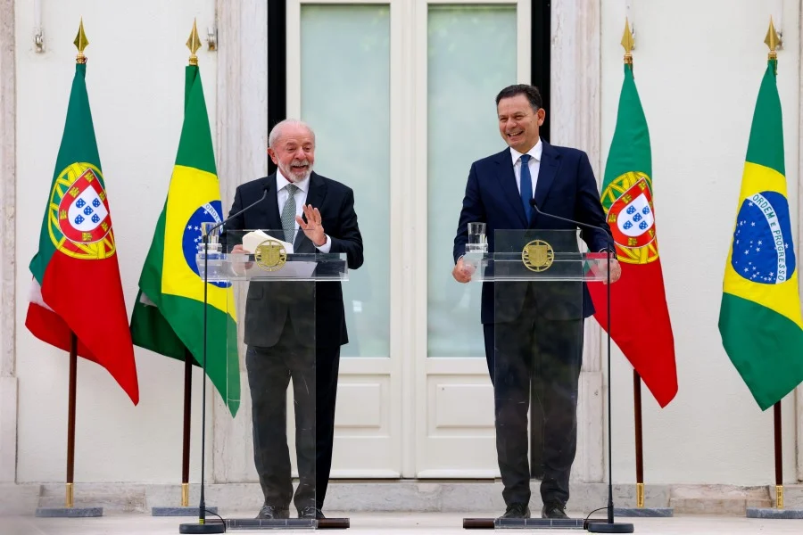 Lula Da Silva E Luis Montenegro