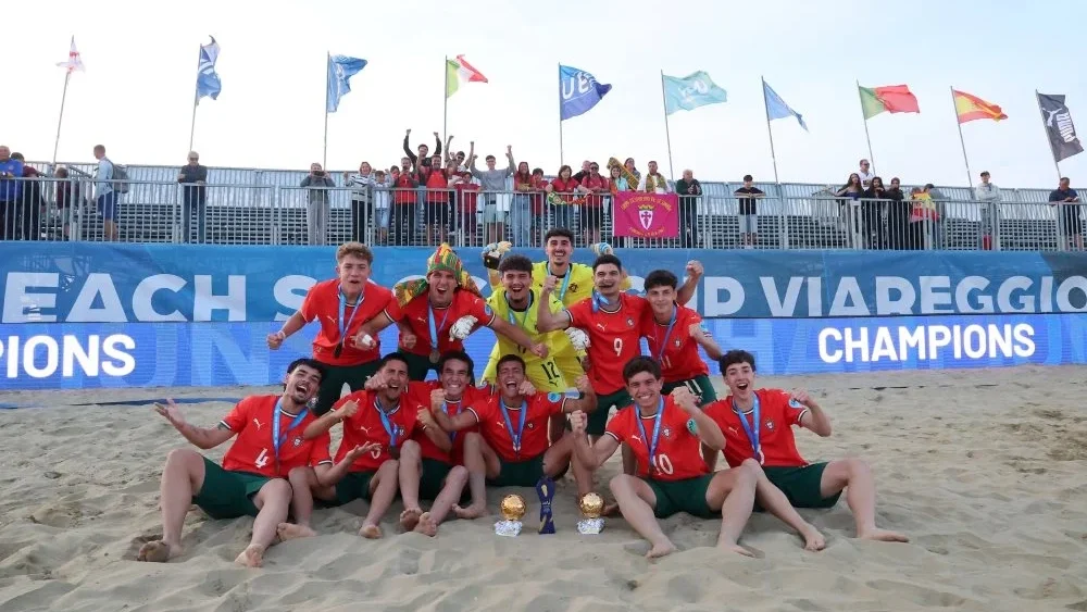 Portugal S20 Campeão Europeu