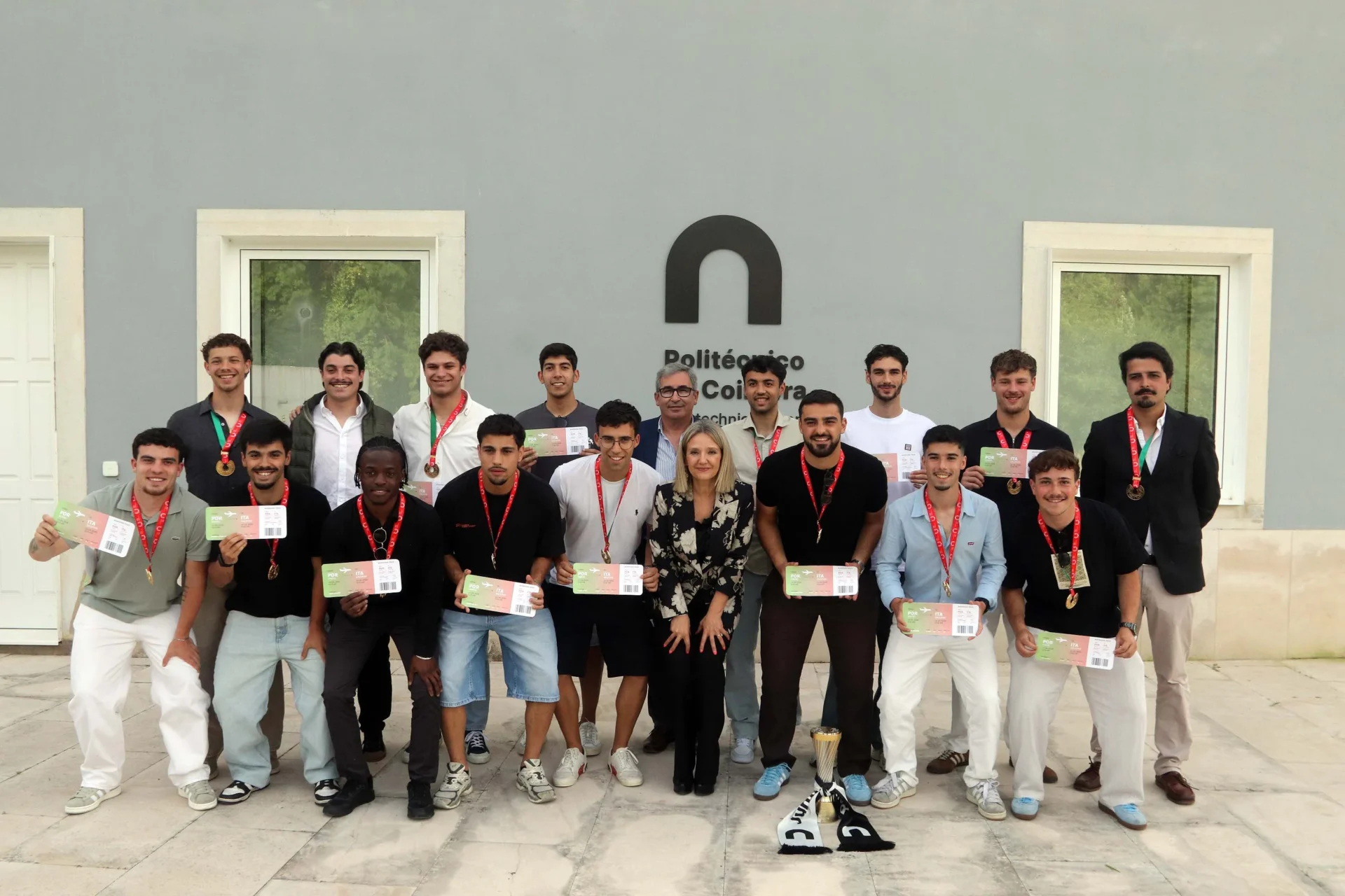 Receção Campeões E Medalhados Universitários Do Politécnico De Coimbra Fig 7