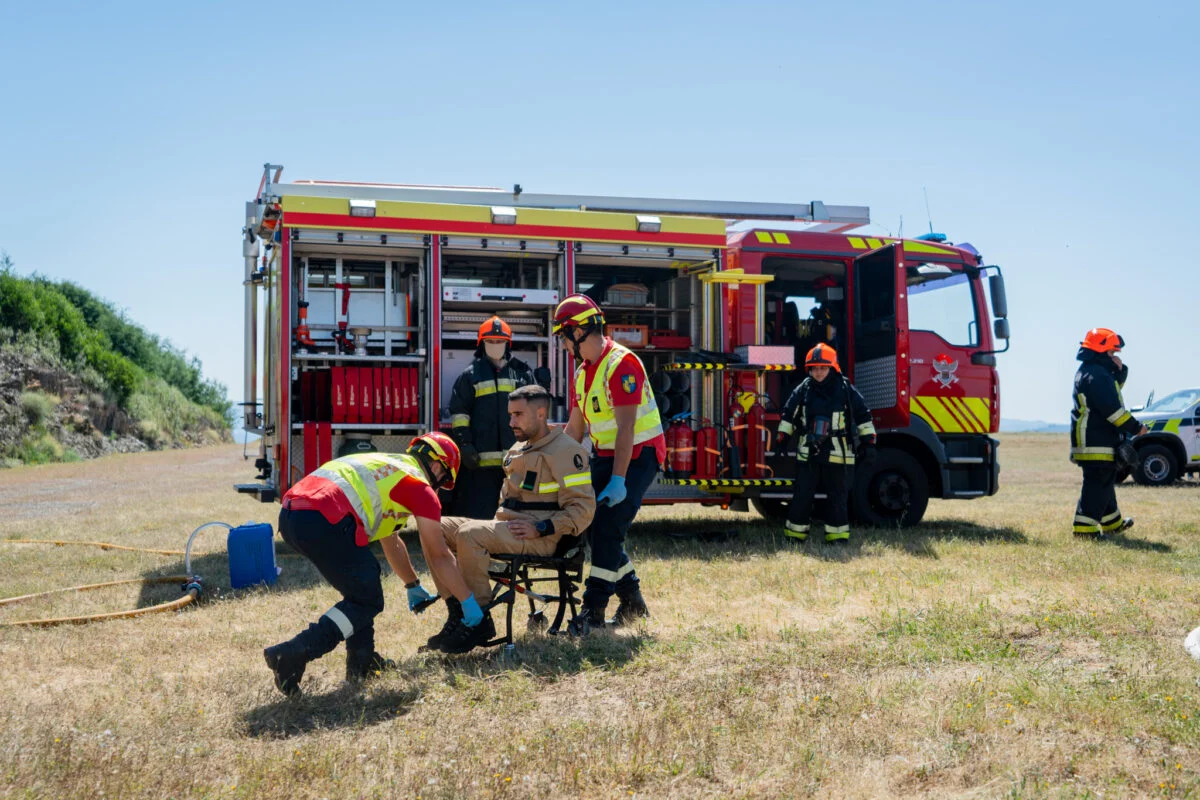 2026 05 29 Simulacro Exercício à Escala Total No Heliporto De Pampilhosa Da Serra 3