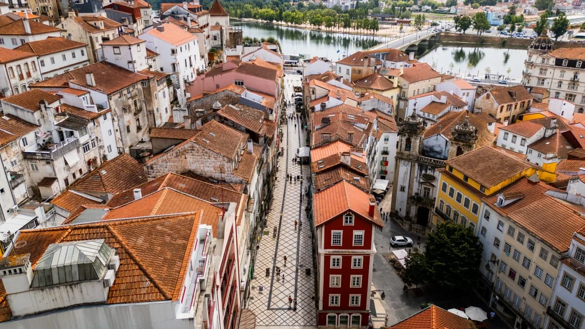 Baixa De Coimbra Vista De Cima