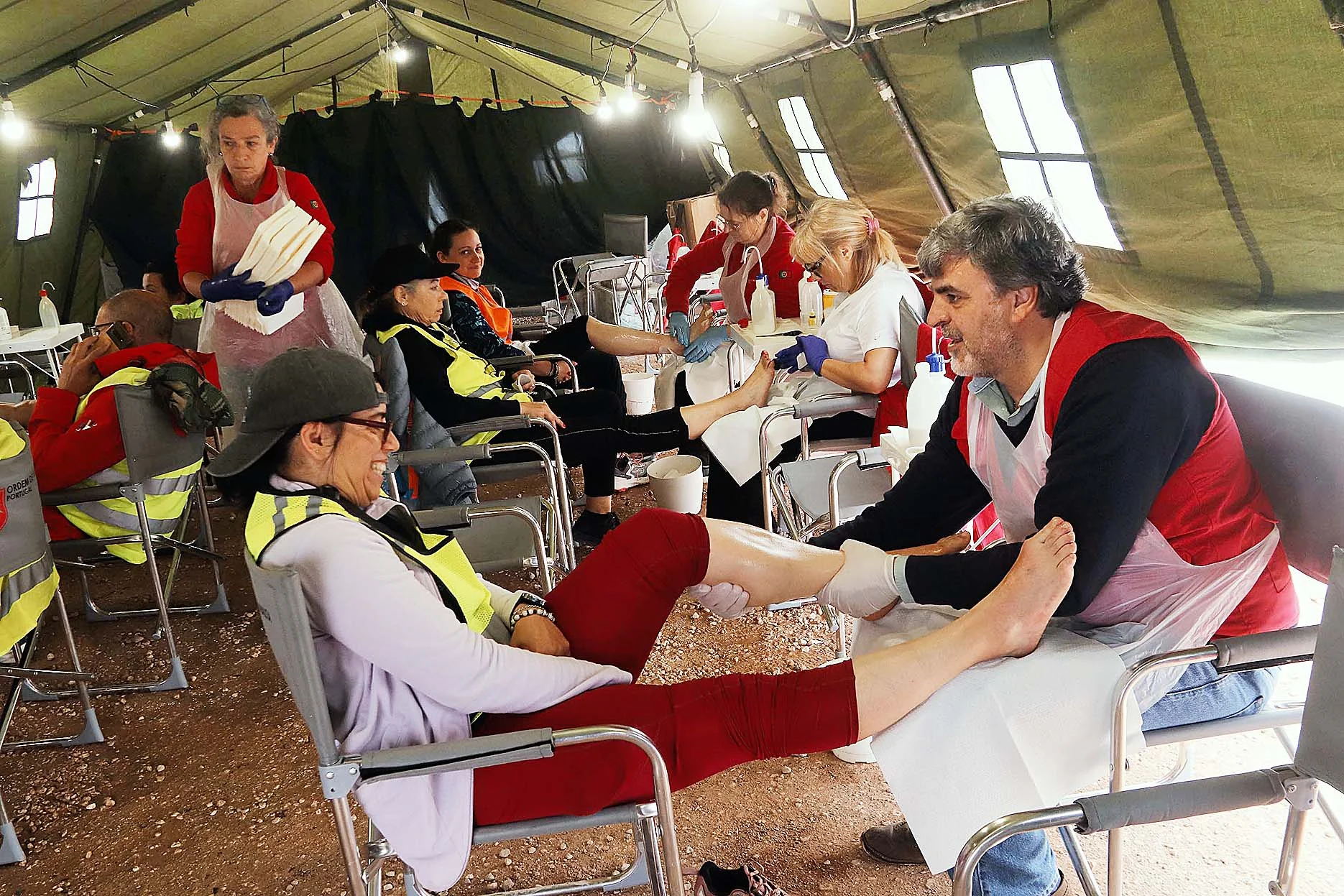 Ordem De Malta Massagens E Apoios A Peregrinos