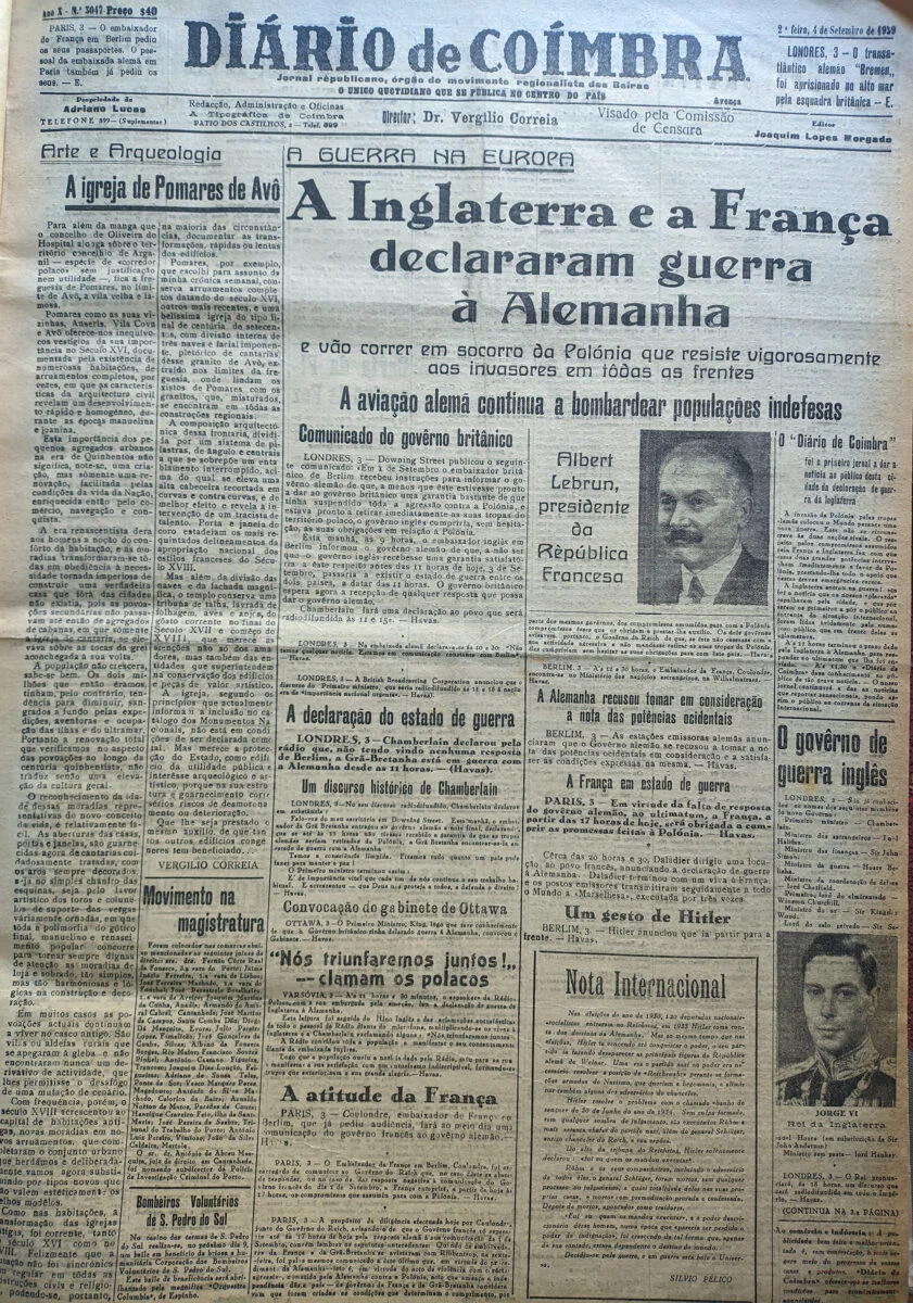 P2 França E Inglaterra Declaram Guerra