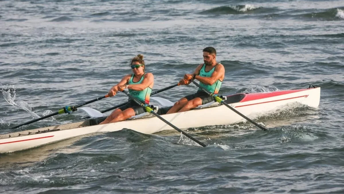 Patrícia Batista E Afonso Costa Remo Mar