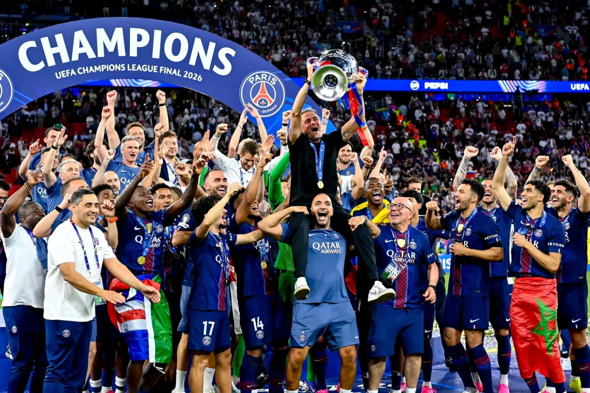 Psg Vence Liga Dos Campões