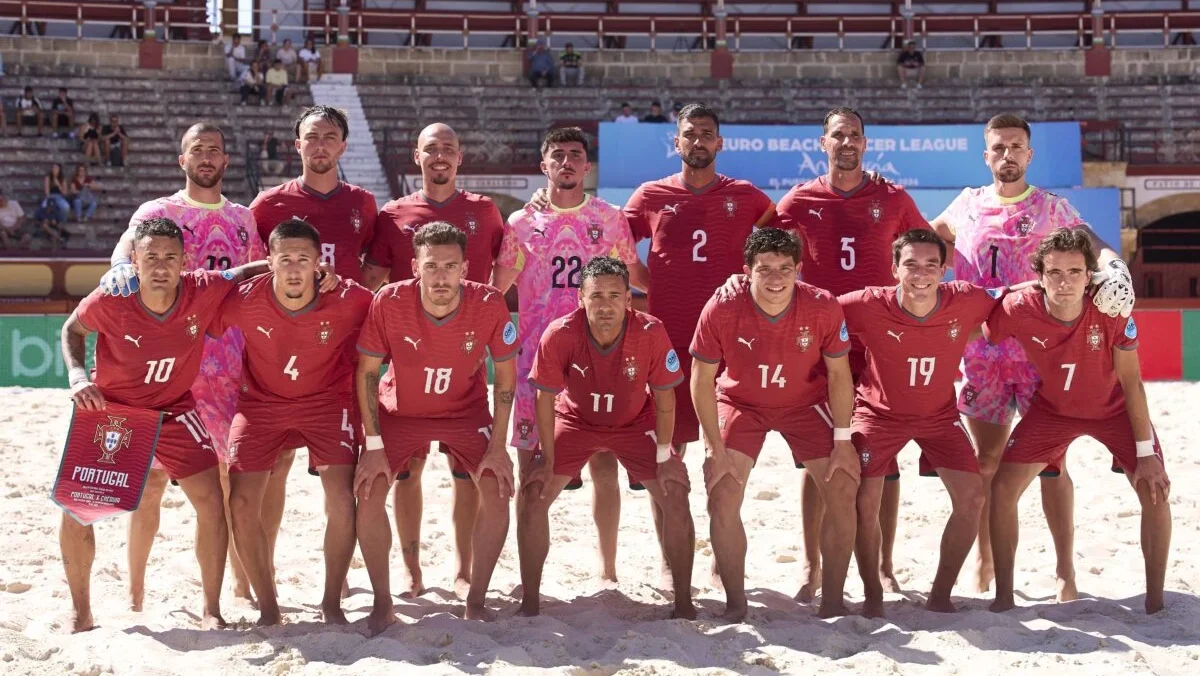 Seleção Futebol Praia Pedro Mano Liga Europeia