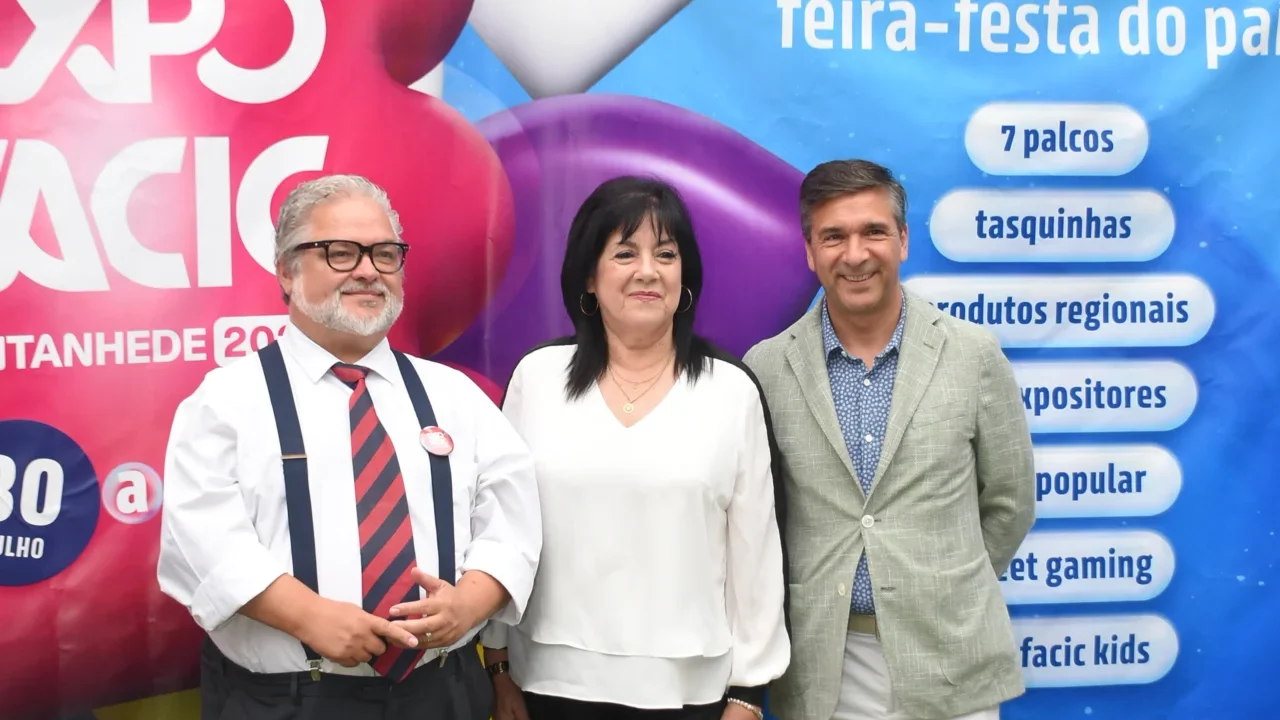 Apresentação Expofacic 2026 Pedro Cardoso Helena Teodósio E Rui Ventura