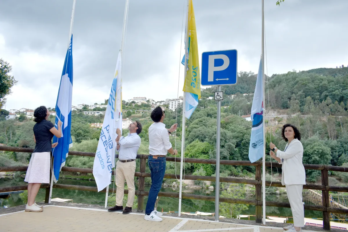 Bandeira Azul Praia Reconquinho Penacova