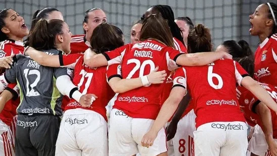 Benfica Feminino 20 Junho Campeão