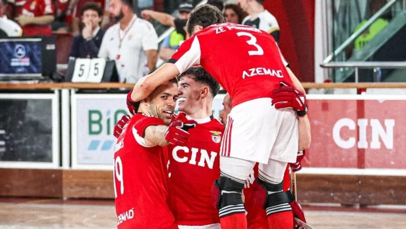 Benfica Hóquei Patins 20 Junho Campeão