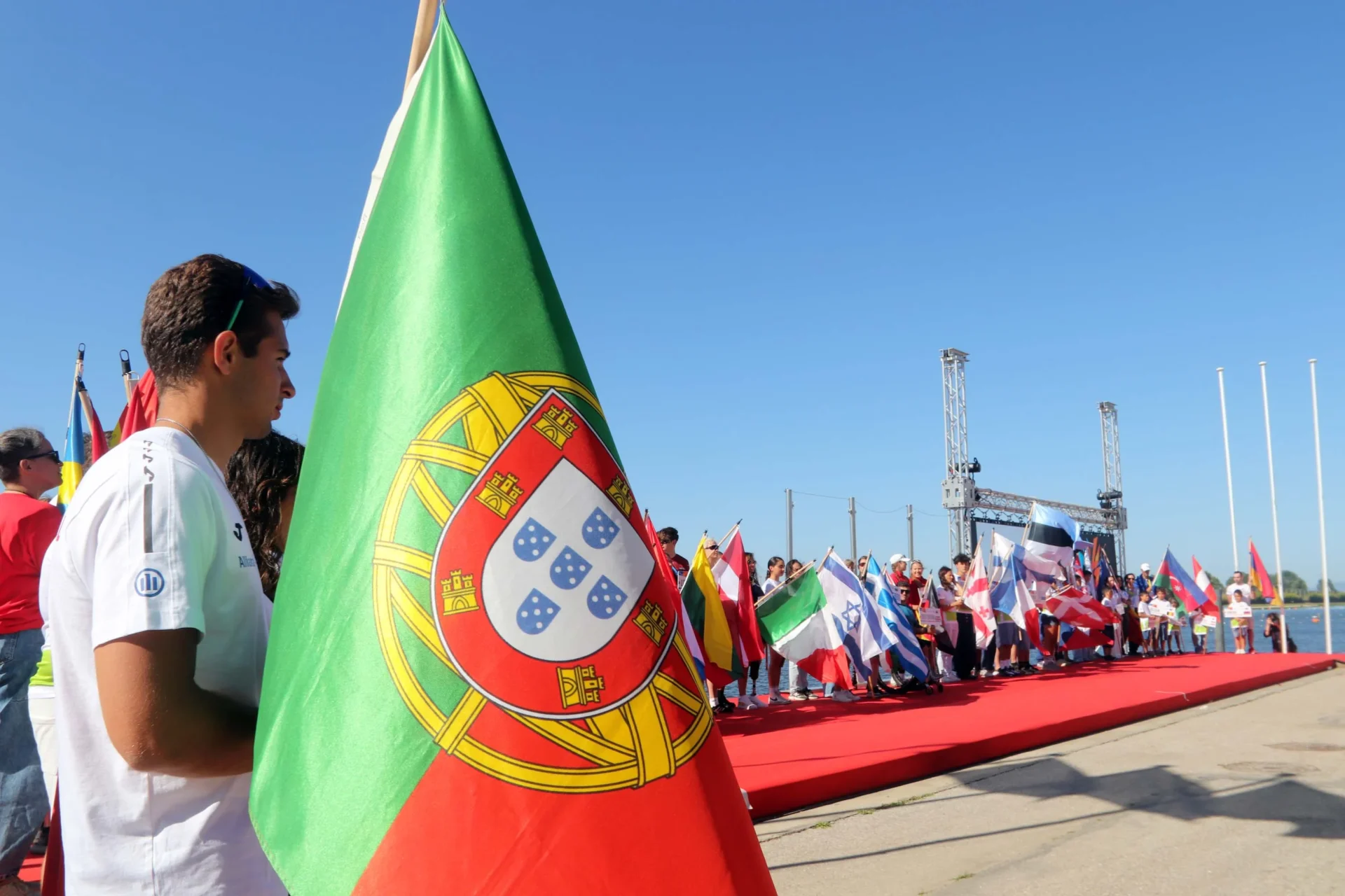 Canoagem Cerimónia De Abertura Do Europeu Fig 9