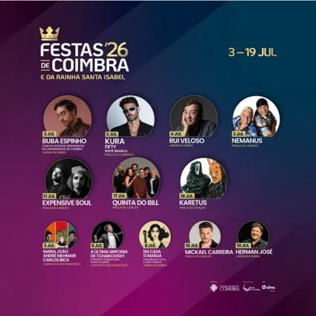 Cartaz Festas De Coimbra