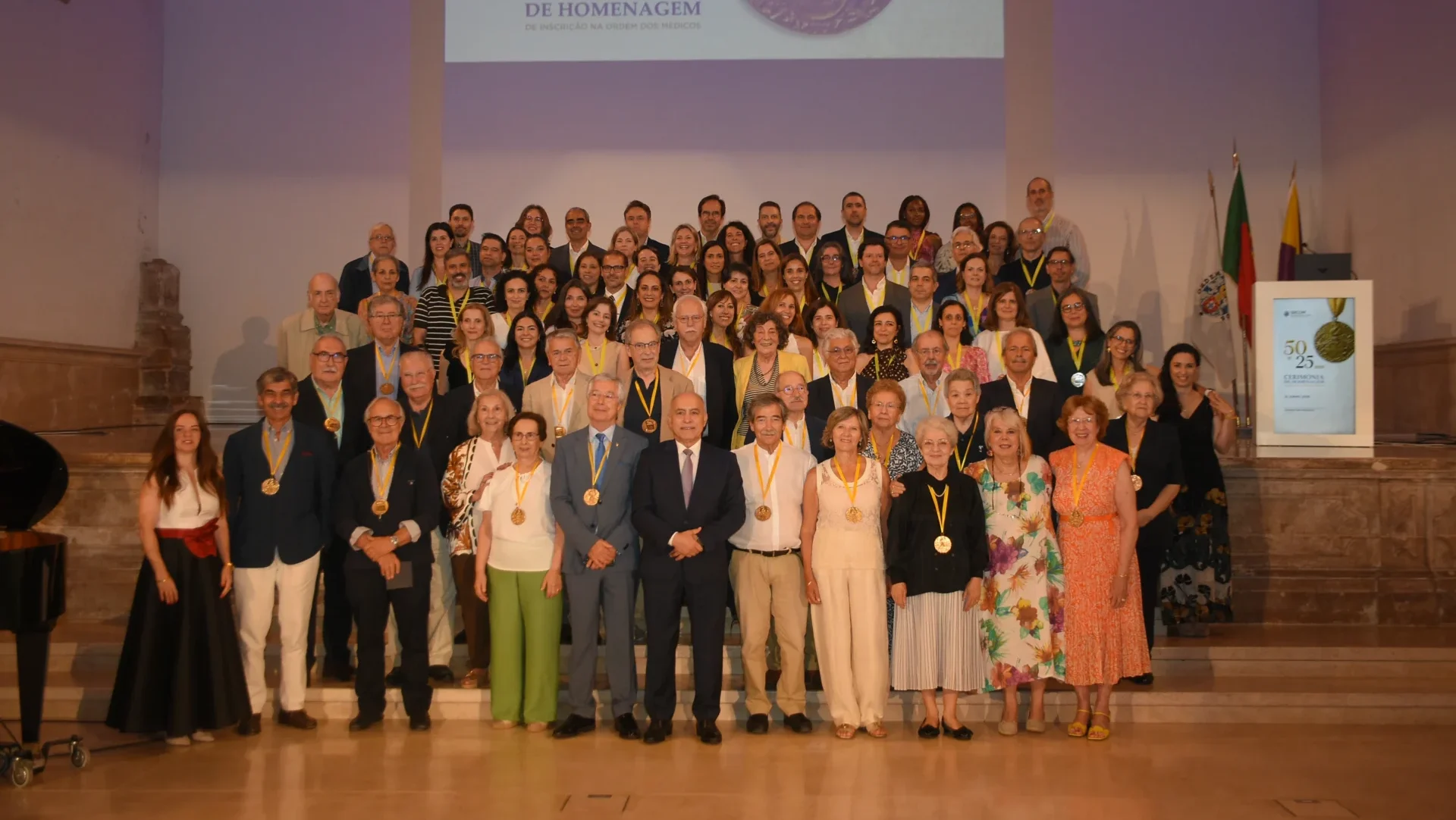 Cerimonia De 25 E 50 Anos Da Ordem Dos Medicos