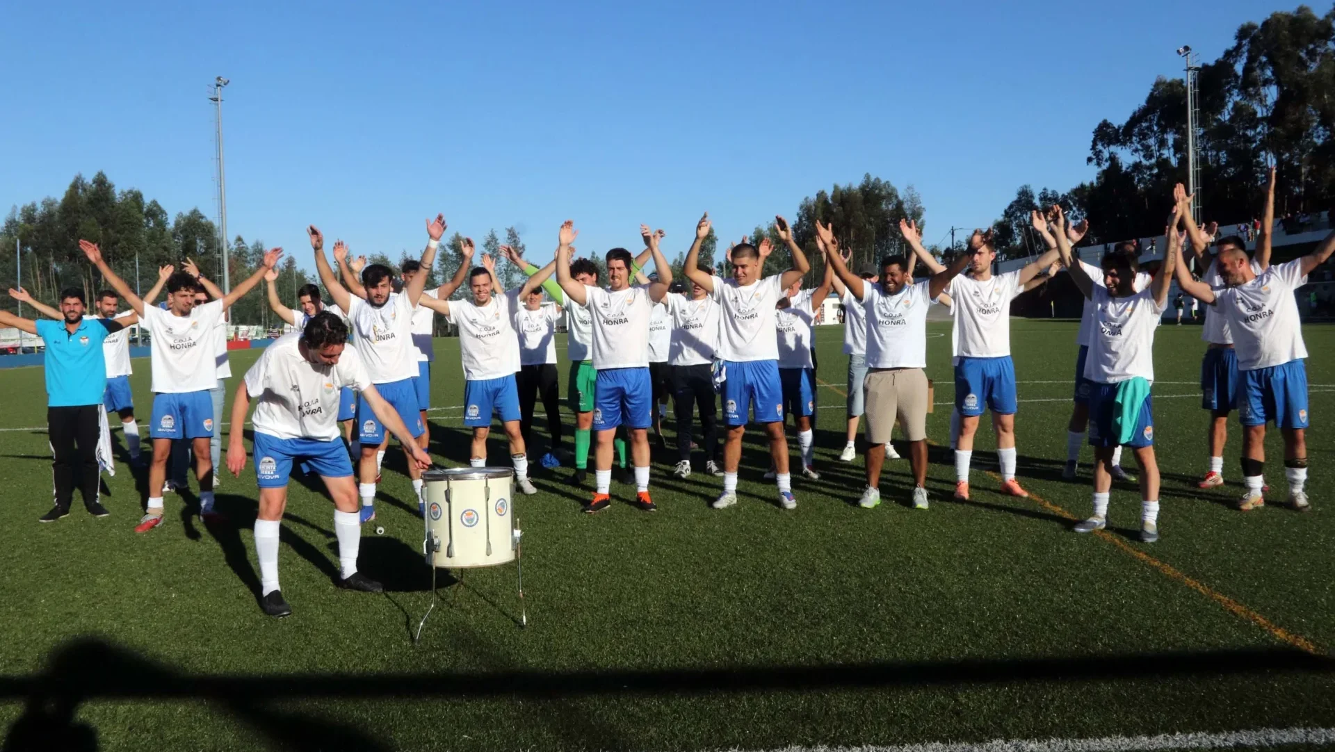 Coja Festa Subida Divisão Honra