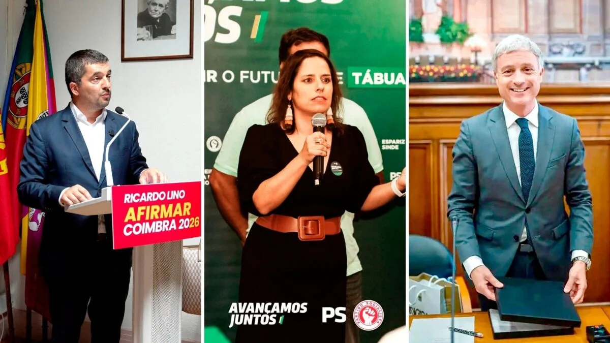 Eleições Ps Ricardo Lino Olga Nunes E Pedro Coimbra