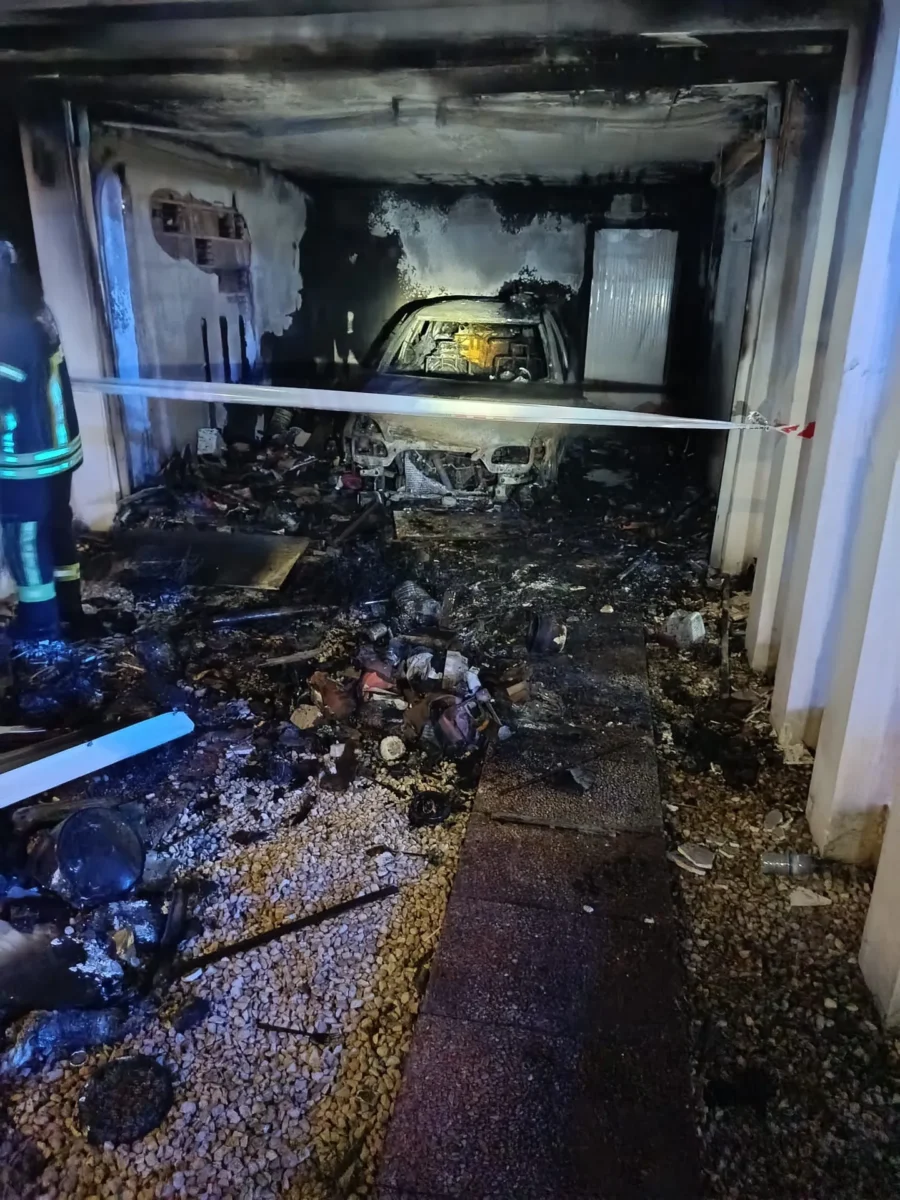 Incêndio Garagem