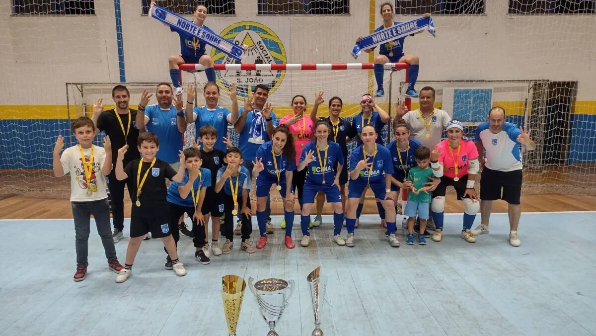 Norte E Soure Futsal Feminino Triplete