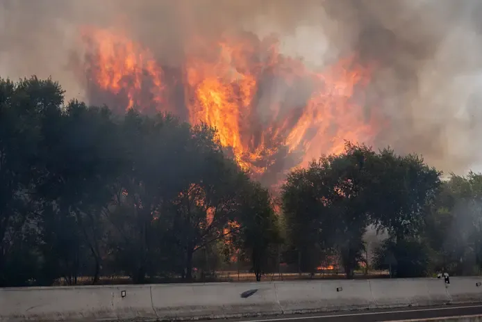 Incêndio Em Espanha